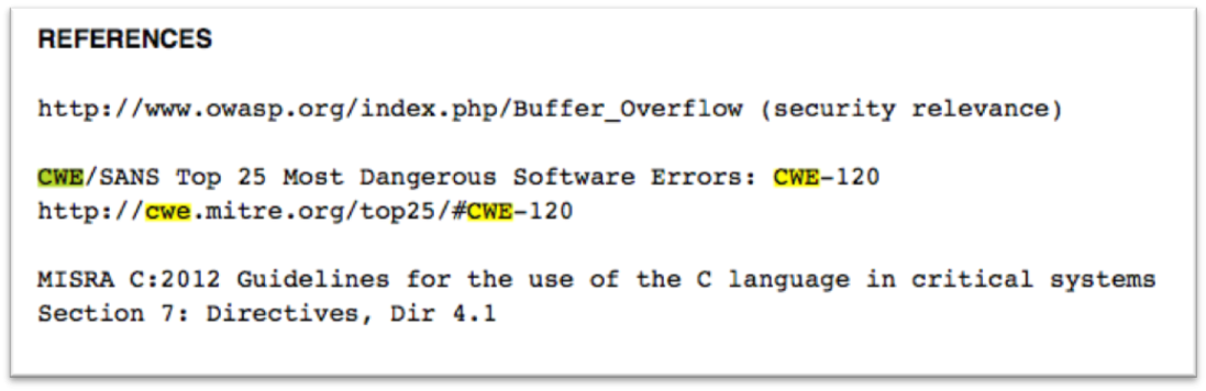 CWE AND COMPATIBILITY DOCUMENTATION